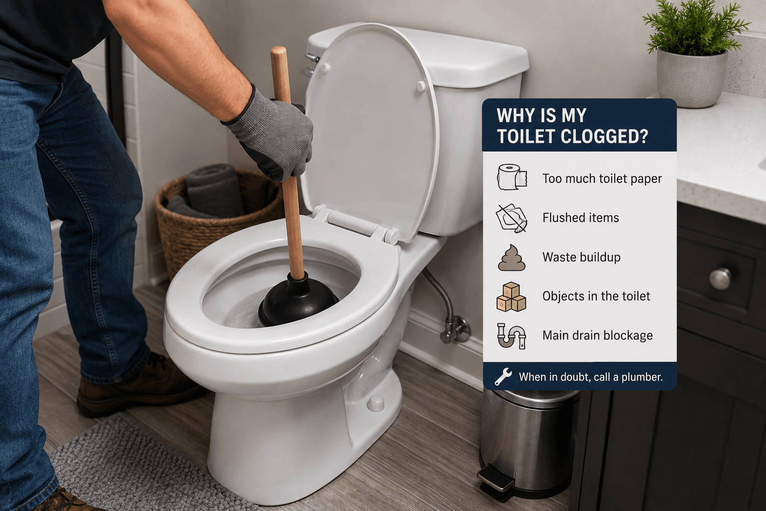 Why Is My Toilet Clogged?