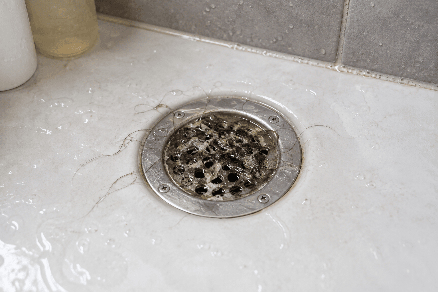 Why Is My Shower Drain Clogged?