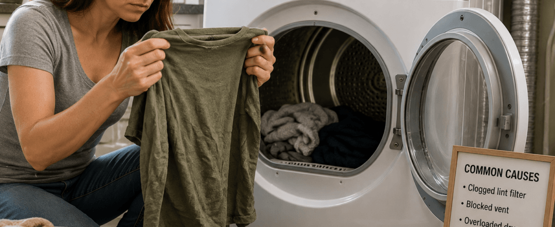 Why Is My Dryer Not Drying Clothes?
