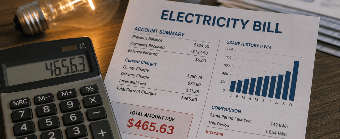 Why Is My Electricity Bill Suddenly So High?
