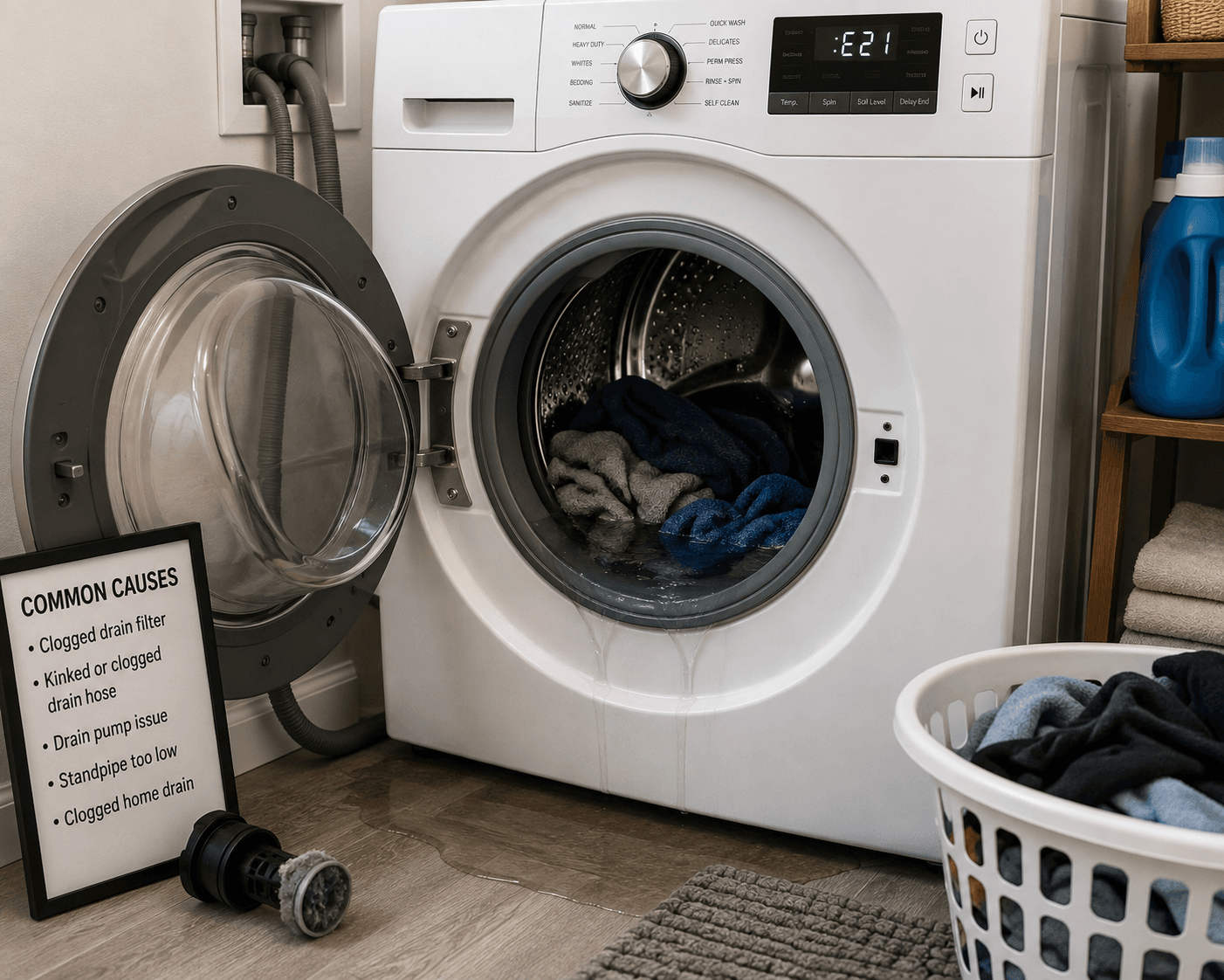 Why Is My Washing Machine Not Draining?