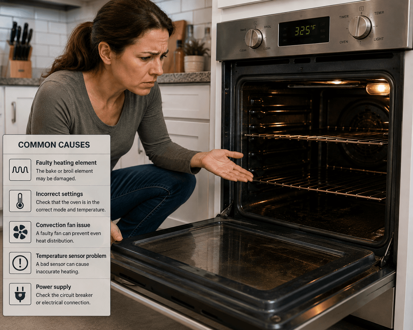 Why Is My Oven Not Heating Properly?