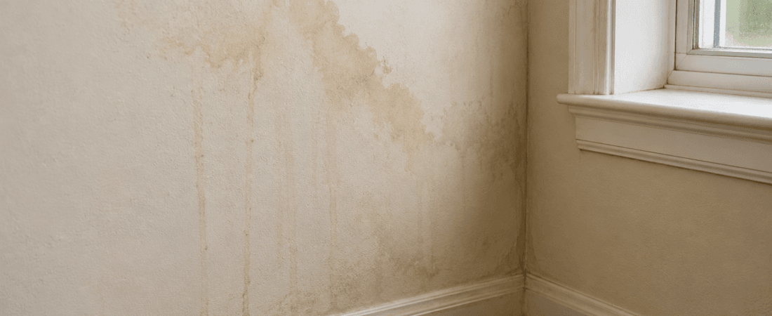 Why Are There Water Stains on My Walls?