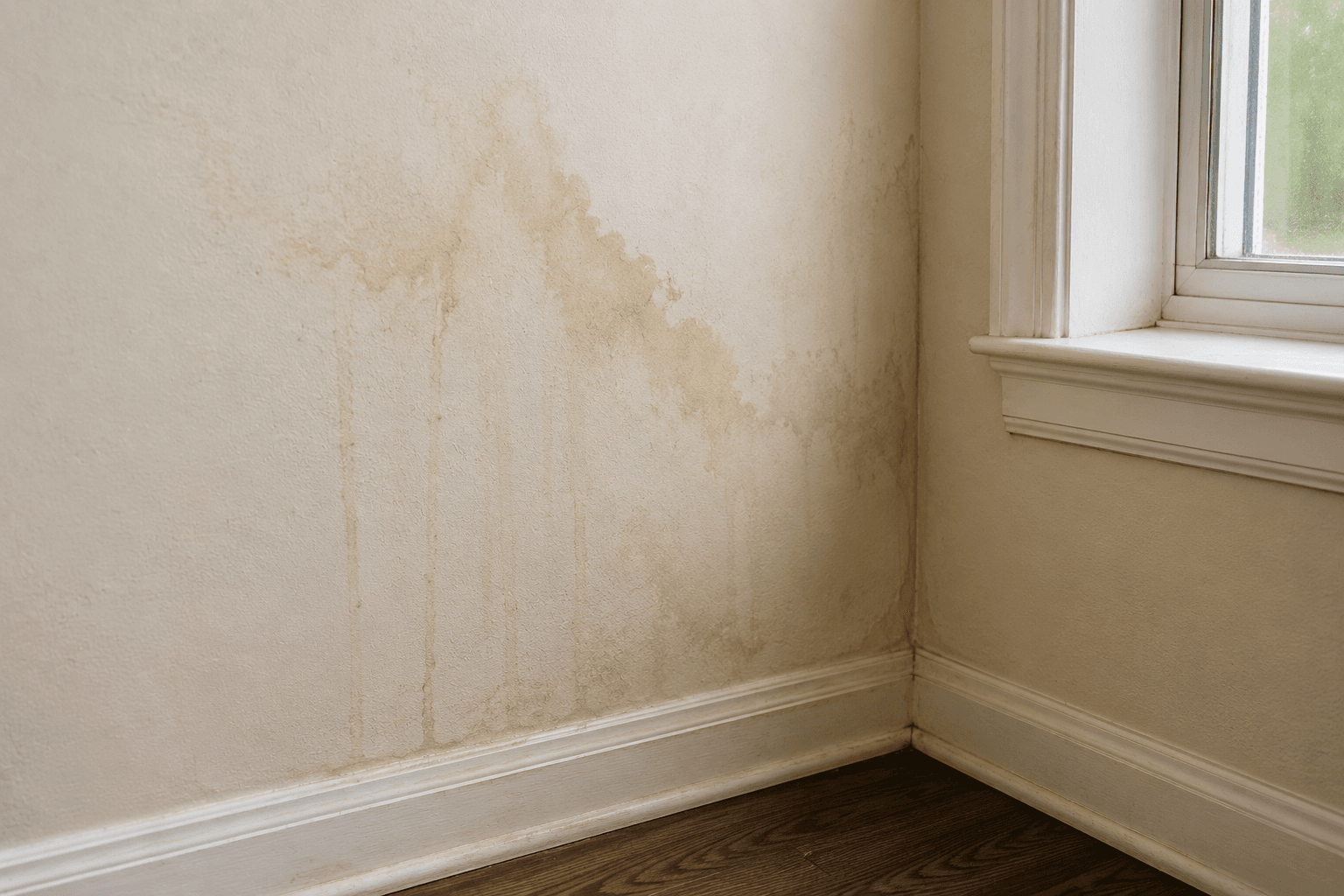 Why Are There Water Stains on My Walls?