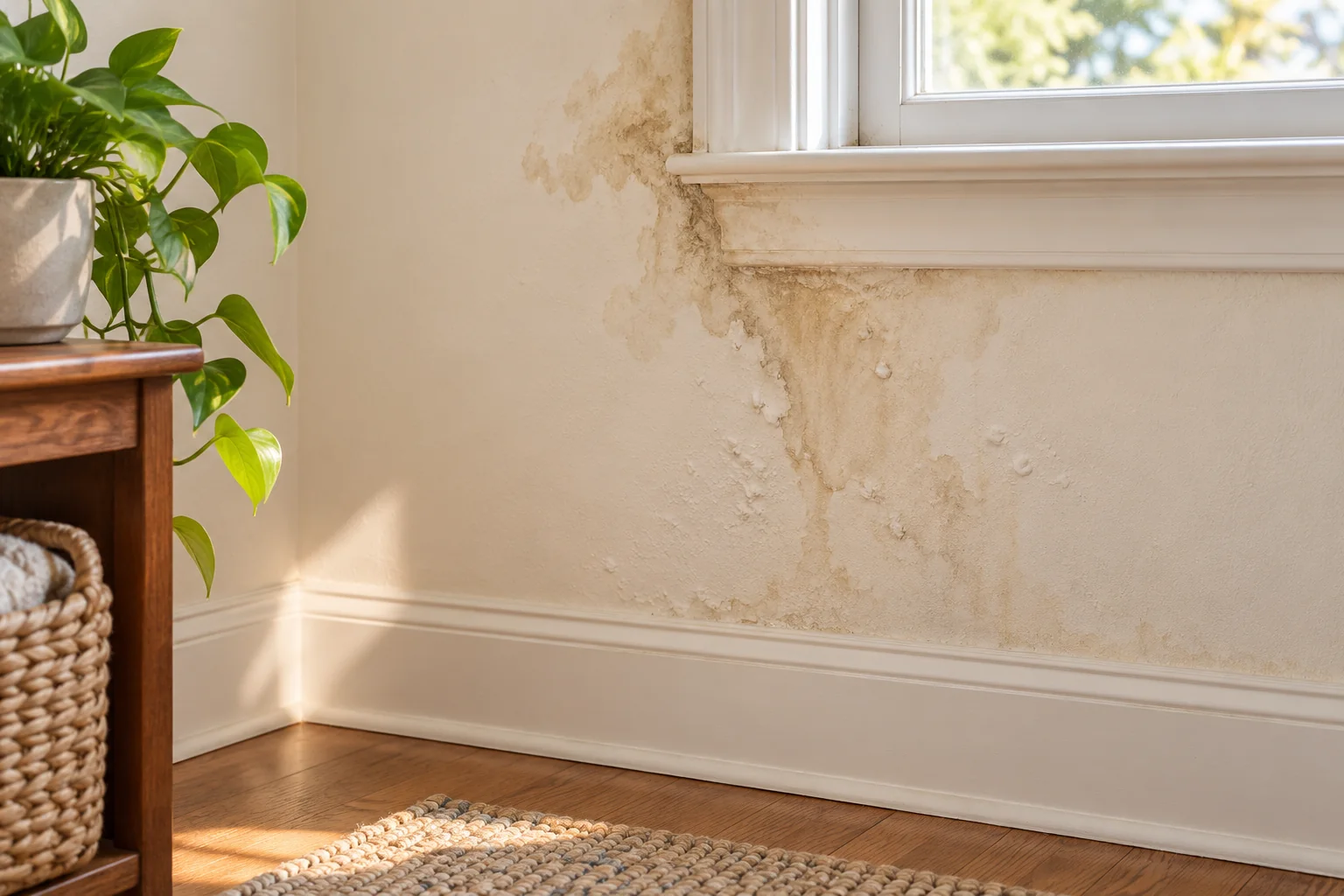 Why Are There Water Stains on My Walls?